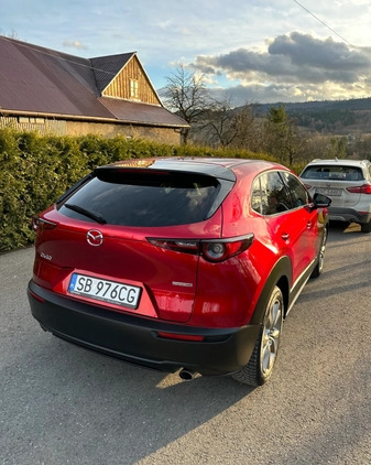 Mazda CX-30 cena 129900 przebieg: 53000, rok produkcji 2021 z Orzysz małe 29